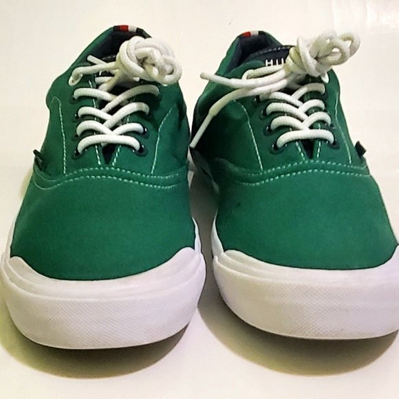 Tommy Hilfiger Men's Pallet Sneakers Green Size 10 - Picture 1 of 8